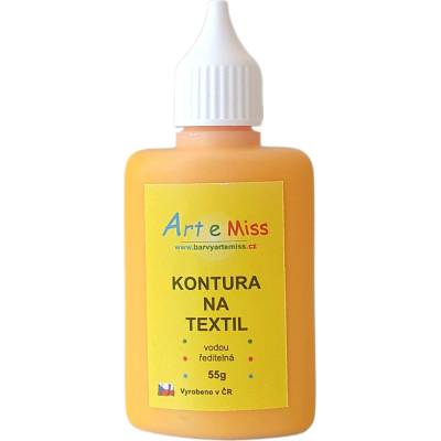 Artemiss Kontúra na textil 63 pomarančová 55 g