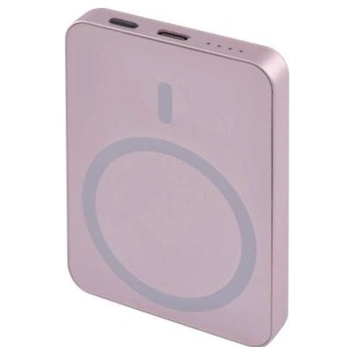 Emos WI 522 5 000 mAh 20 W+Wireless lososová