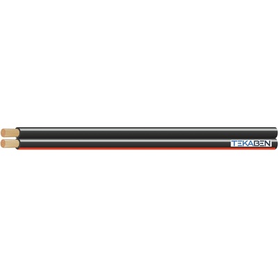 Tekaben LSPR 2x 0,5 mm² černo-rudý 10 m