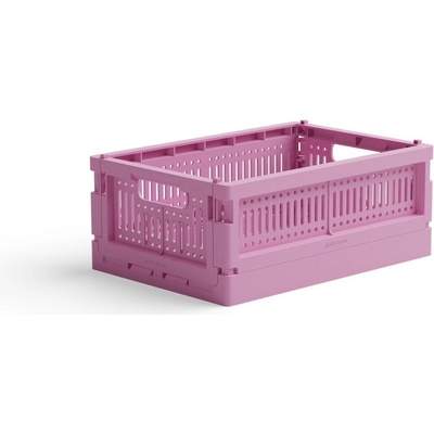 Made Crate skladacia prepravka mini fuschia