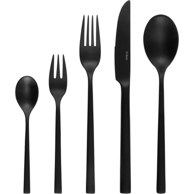 Sola Príborový set Living PVD čierny matný 30 ks