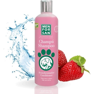 Menforsan Ošetřující šampon a kondicionér proti zacuchávání srsti 300 ml – Sleviste.cz