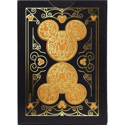 Bicycle Disney Mickey Mouse Black and Gold by US Playing Card Co.