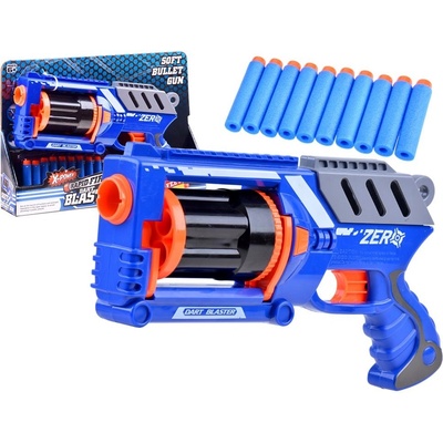 Mamido detská pištoľ Blaster s penovými nábojmi 10ks