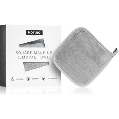 Notino Spa Collection Square Makeup Removing Towel кърпа за отстраняване на грим цвят Grey