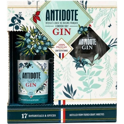 Antidote Gin London Dry 40% 0,7 l (dárkové balení)
