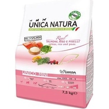 Unica Natura Dog Unico Mini Salmon rice and peas 7,5 kg