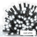 Profi LED spojovacia reťaz čierna 5 m vonkajšia aj vnútorná studená biela