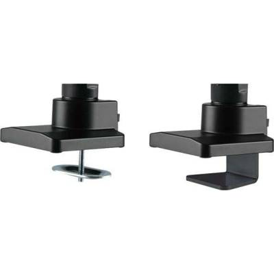 NewStar NEOMOUNTS BY Curved Monitor Deskmount 10-49inch 18kg Gasspring Full motion Tilt Swivel Pivot Grommet/Clamp Adjustable black NM-D775BLACKPLUS