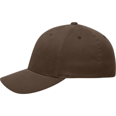 Myrtle Beach MB 6181 Flexfit 6 panelová COT03618107012-dark brown Hnědá tmavá