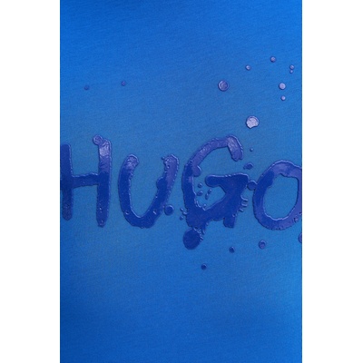 HUGO Blue Памучна тениска Hugo Blue Nierofix (50554369)