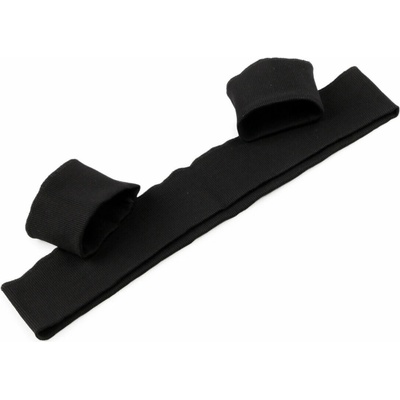 Bavlněné elastické náplety (šíře 7,5 cm) – sada na rukávy a pas barva černá