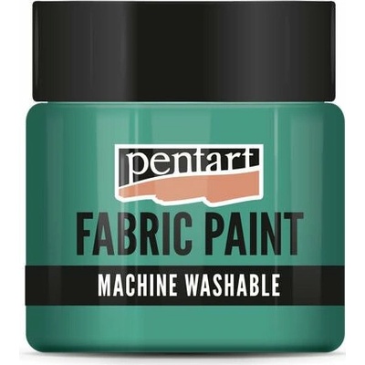 Pentart farba na textil 50 ml tyrkysovozelená