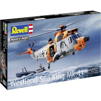Revell Westland Sea King Mk. 41 Model vrtulníku 1:72 132 dílů