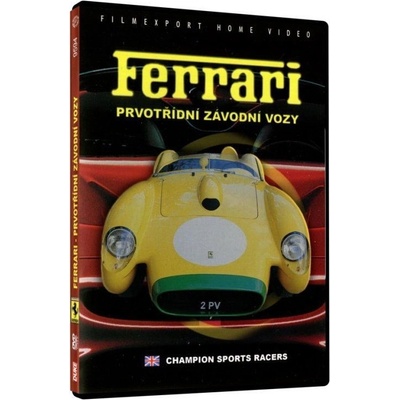 Ferrari - Prvotřídní závodní vozy - box DVD