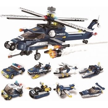 Qman Squros Extreme Changeable 2102-9 Robot Velocisaurus 3v1