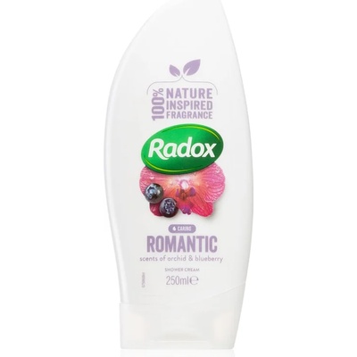 Radox Romantic Orchid & Blueberry лек душ крем 250ml