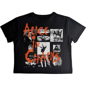 Alice In Chains Albums Montage Black M Дамски Риза (AICCT27LB02)