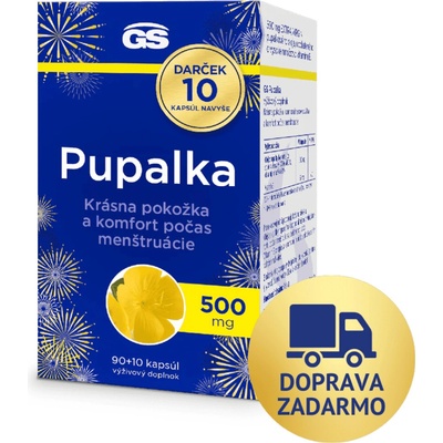 GS Pupalka 90 + 10 kapsúl