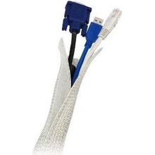 LOGILINK - Elastický organizér káblov, šedý KAB0007