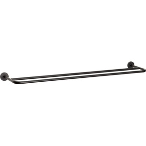 Hübsch Закачалка за кърпи Hübsch 71 см черна (990926)