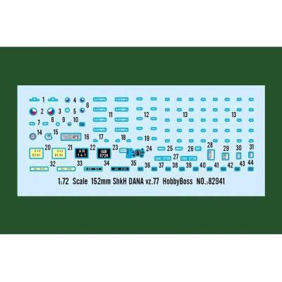 Hobby Boss 152mm ShkH DANA vz.77 1:72