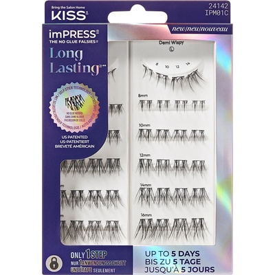 KISS Trsové riasy imPRESS Long Lasting Multi 01