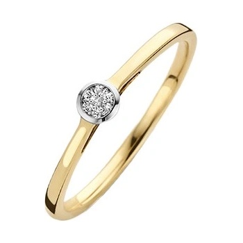 Blush Златен пръстен с диамант Blush 1653BDI (1653BDI)