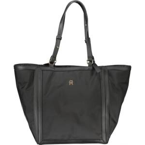 Tommy Hilfiger Дамска чанта tommy hilfiger, Цвят Черен (aw0aw15717_nebds)