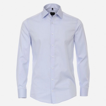 Venti pánska košeľa Modern slim fit Non-iron modrá