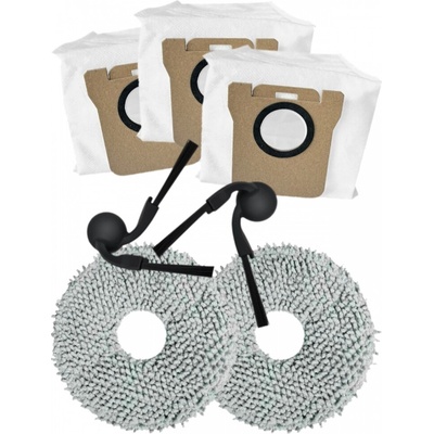 ElektroSkalka Xiaomi Robot Vacuum 5/5 Pro mopovací textilie a kartáčky a sáčky 7 ks – Zboží Dáma