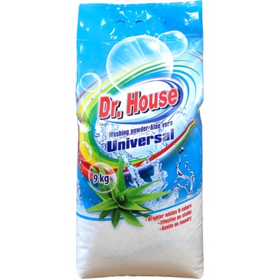 Dr. House Prášek na praní na bílé 9 kg 90 PD