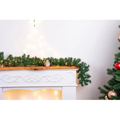 Magichome Girlanda 50LED teplá biela 3xAA 8 funkcií L-2,7 m
