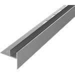  Mexen Line-B падащ профил за стъкло 120 cm десен, четкано сиво оръжейно - 186604120R (186604120R)