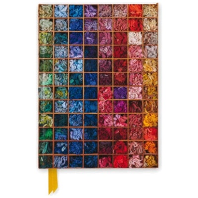 Flame Tree Publishing Royal School of Needlework: Wall of Wool (Foiled Journal) | Flame Tree Publishing