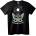 NOONEBRAND Тениска Лятна Кафява Skull - 2XL, White