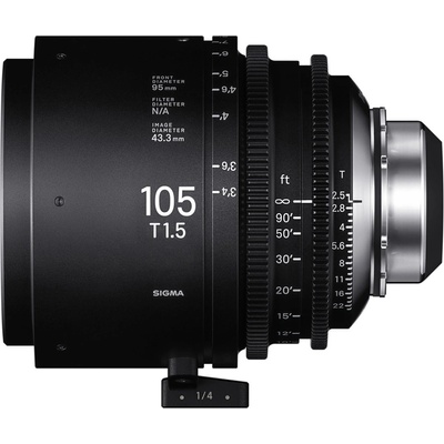 SIGMA CINE 105mm T1.5 FF f/AP2 (METRIC) iTechnology