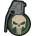 Patch 101INC Handgrenade Punish Skull 3D