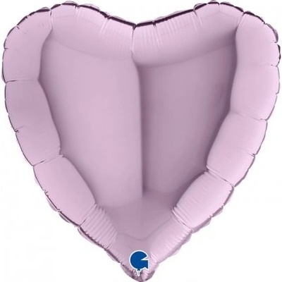 GRABO fóliový balónek Srdce liliové 18" 46cm NB nafukovací