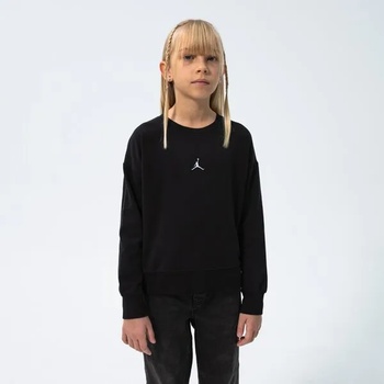 Nike Суитчър Essentials Crew Girl детски Дрехи Суичъри 45A859-023 Черен 128-140 cm (45A859-023)