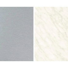 Polyform obkladová deska oboustranná titan/carrara mramor 10x640x4100 mm