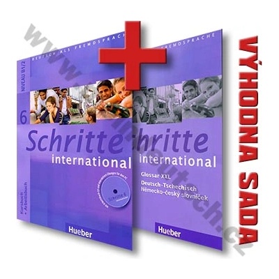 Schritte international 6 paket učebnica / pracovný zošit vr. CD + slovníček SK