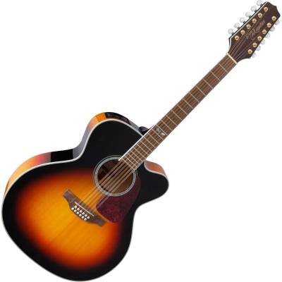Takamine GJ72CE-12 Brown Sunburst 12-струнна електро-акустична китара
