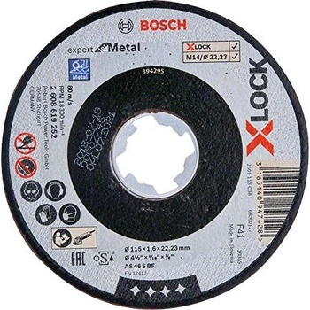 Bosch 2 608 619 252 аксесоар за ъглошлайф Режещ диск (2608619252) (2608619252)