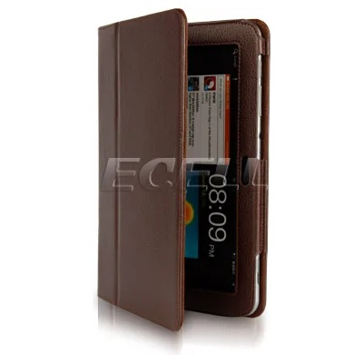 Samsung Galaxy TAB 8.9" P7300 Кожен Калъф Кафяв