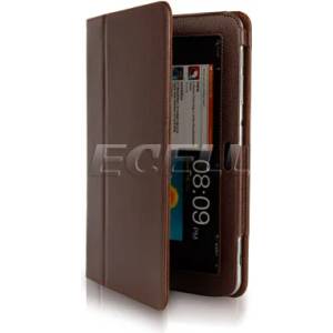 Samsung Galaxy TAB 8.9" P7300 Кожен Калъф Кафяв