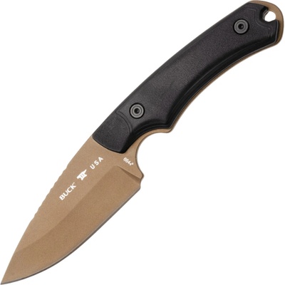 Buck Alpha Hunter Backcountry, Black 420HC, Rubber+GFN BU-0664BKS1