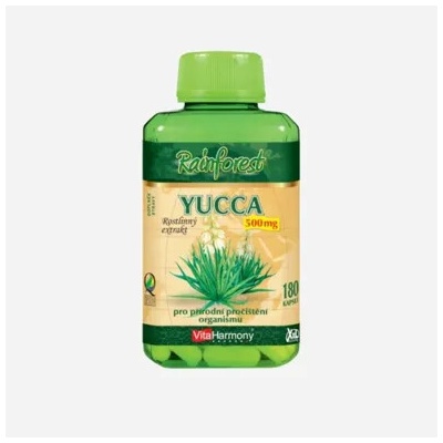VitaHarmony Yucca 500 mg 6 x 180 kapslí