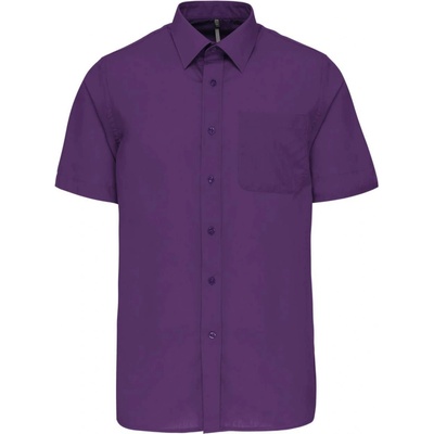 Pánská košile s dlouhým rukávem Eso purpurová
