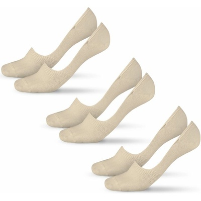 Bontis Sada 3 ks: ponožky INVISO Béžová